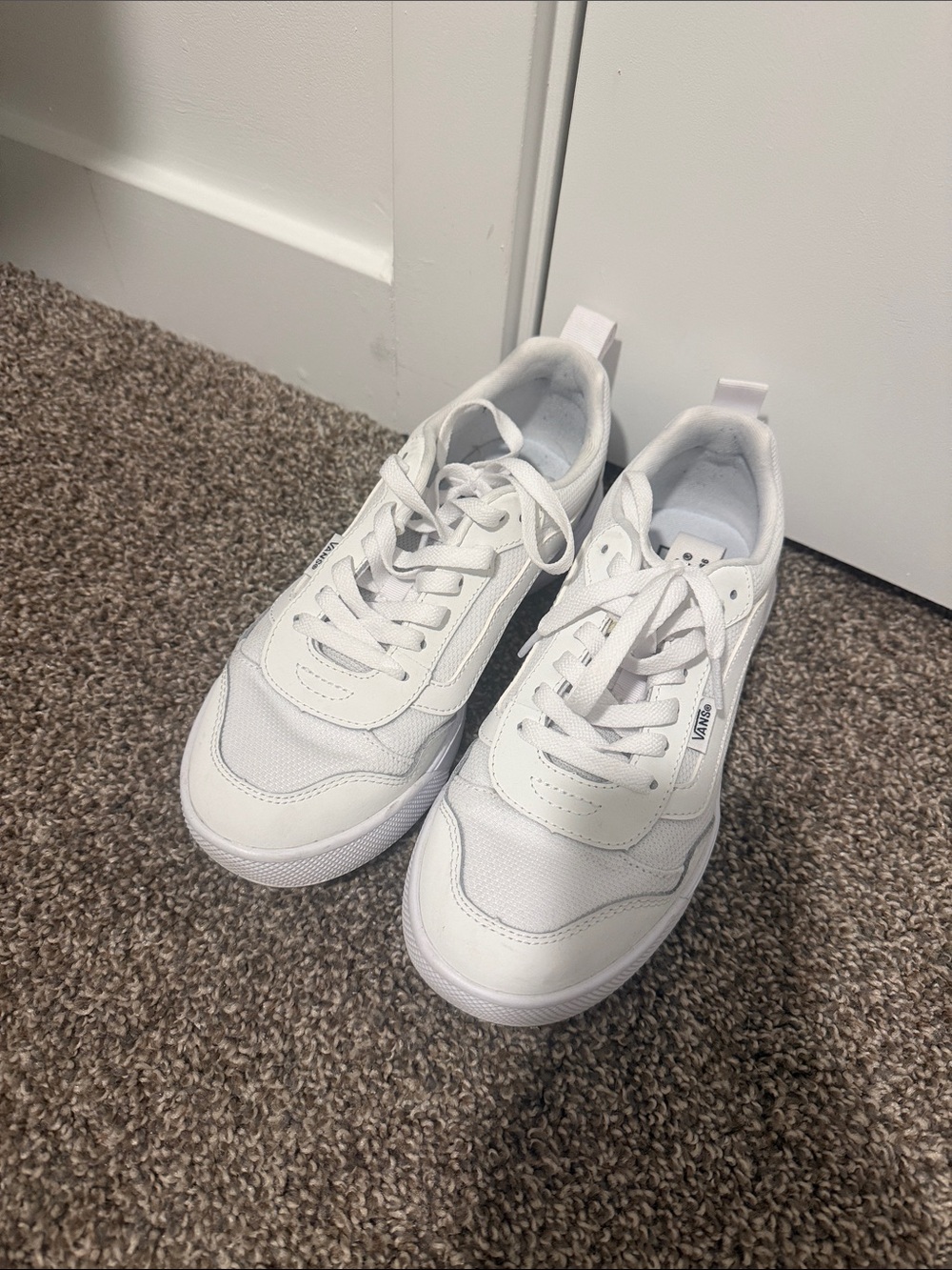 Vans White Low-Top Women's Skate Sneakers